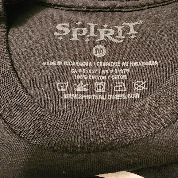 Mens, womens, spirit‎ Halloween, creepin it real black t-shirt  sz medium - Picture 4 of 4